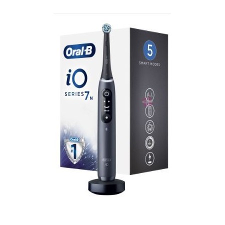 Oral B Io Serie 7N Spazzolino Elettrico Nero 1 Pezzo   2 Refill