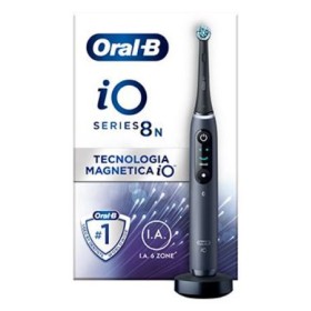 Oral B Spazzolino Elettrico Ricaricabile iO 8S Nero 2 Testine, 1 Custodia Da Viaggio, 1 Spazzolino Oral B Spazzolino Elettrico Ricaricabile iO 8S Nero 2 Testine, 1 Custodia Da Viaggio, 1 Spazzolino