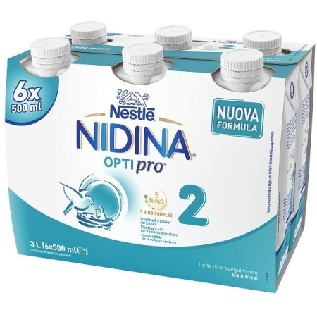 NIDINA OPTIPRO 2 LIQ 6PZ 500ML