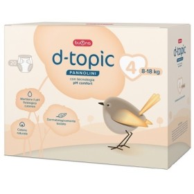 DTOPIC PANNOLINI 4 20PZ DTOPIC PANNOLINI 4 20PZ