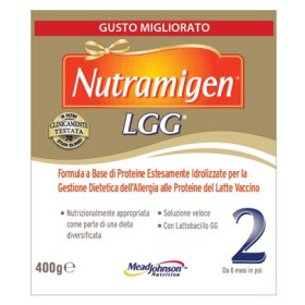 Nutramigen 2 LGG Latte in Polvere per Allergie alle Proteine del Latte Vaccino 400 g Nutramigen 2 LGG Latte in Polvere per Allergie alle Proteine del Latte Vaccino 400 g