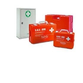 Safety Cassetta Vuota per Medicazione in Metallo Safety Cassetta Vuota per Medicazione in Metallo