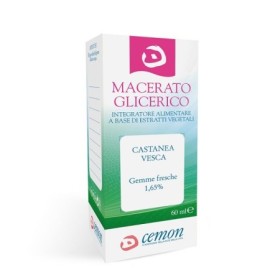 Cemon Castanea Vesca Gemme Macerato Glicerico 60 ml Cemon Castanea Vesca Gemme Macerato Glicerico 60 ml