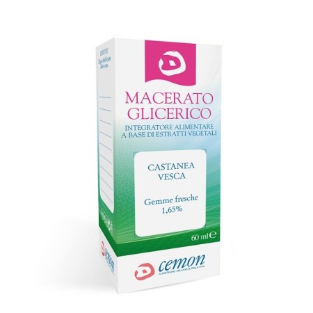 Cemon Castanea Vesca Gemme Macerato Glicerico 60 ml