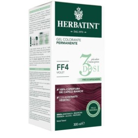 Herbatint Tintura Capelli Gel Permanente 3Dosi FF4 Violet 300 ml Herbatint Tintura Capelli Gel Permanente 3Dosi FF4 Violet 300 ml