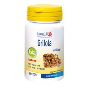 LongLife Grifola Bio Integratore Difese Naturali 60 Capsule LongLife Grifola Bio Integratore Difese Naturali 60 Capsule
