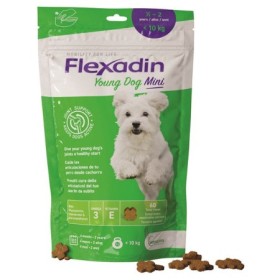 Flexadin Young Dog Mini Mangime Complementare Per Cani 60 Tavolette Flexadin Young Dog Mini Mangime Complementare Per Cani 60 Tavolette