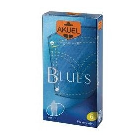Akuel Preservativi Easy Blues 6 Pezzi Akuel Preservativi Easy Blues 6 Pezzi