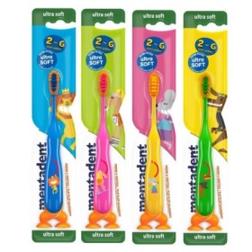 Mentadent Kids Spazzolino Bambini 3-11 Anni Vari Colori Mentadent Kids Spazzolino Bambini 3-11 Anni Vari Colori