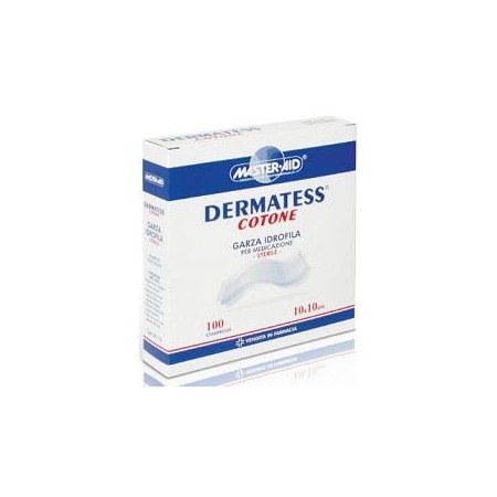 Dermatess Garza Idrofila Sterile 10x10 cm 100 Pezzi