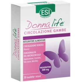 Esi Donna Life Circolazione Gambe Integratore 30 Ovalette Esi Donna Life Circolazione Gambe Integratore 30 Ovalette