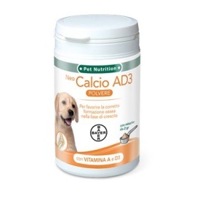NeoCalcio Ad3 Polvere Integratore Vitamine Ossa Cani 200 g NeoCalcio Ad3 Polvere Integratore Vitamine Ossa Cani 200 g