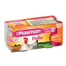 Plasmon Omogenizzato Pollo 2 Vasetti da 120 g Plasmon Omogenizzato Pollo 2 Vasetti da 120 g