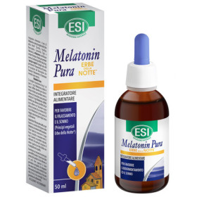 Esi Melatonin Pura Gocce Erbe della Notte Integratore Sonno Tranquillo 50 ml Esi Melatonin Pura Gocce Erbe della Notte Integratore Sonno Tranquillo 50 ml