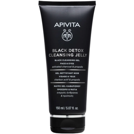 Apivita Gel Detergente Nero Viso e Occhi 150 ml