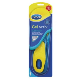 Scholl GelActiv Everyday Soletta Uomo in Gel Scholl GelActiv Everyday Soletta Uomo in Gel